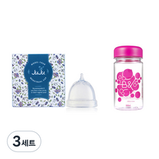 주주 생리컵 모델 4 + 보관통, 3세트
