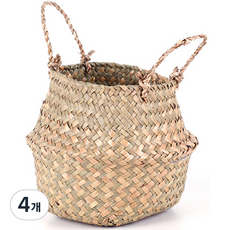 Morningscent 藤籃花盆蓋, 混色, 4個