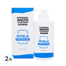 바나다왁싱 히알라 스무딩 젤, 500ml, 2개