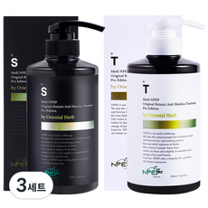 NPEP Original Botanic強健髮根洗髮精+Pro Edition護髮素, 3組
