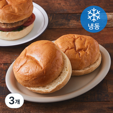 우리미 버거번 (냉동), 67g, 3개입, 3개