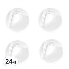 한림리빙 코너 보호대, 24개, 투명