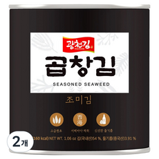광천김 곱창캔김, 30g, 2개