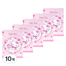 三麗鷗小學生窄格日記本, 10個, Hello Kitty