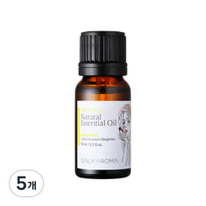 데일리아로마 내츄럴 에센셜 오일 베르가못향, 10ml, 5개