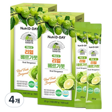 뉴트리디데이 리얼 베르가못 14p, 280ml, 4개