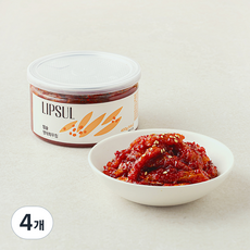 입술젓갈 명태회 무침, 400g, 4개