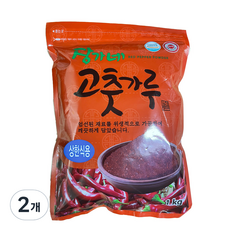 장가네 참맛 고춧가루 한식용, 1kg, 2개