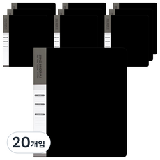 Redroof O型活頁夾 A4 3孔 315 x 250 x 35 mm, 黑色, 20入