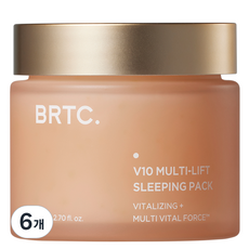 BRTC. V10緊緻晚安面膜, 6個, 80ml