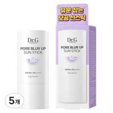닥터지 포어 블러 업 선스틱 SPF50+ PA++++, 19g, 5개