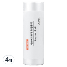 레스이즈모어 위생롤백 중 25cm x 35cm, 중(M), 500개입, 4개