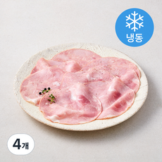 롯데햄 잠봉 슬라이스 (냉동), 300g, 4개