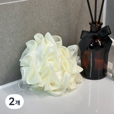 모나코올리브 비누 만두 버블 샤워볼, 2개, 1개입