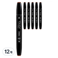 터치 트윈 마카 BR91 NATURAL OAK, 1색, 12개