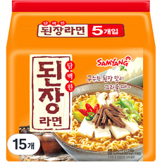 Samyang Foods 三養 韓式大醬風味泡麵 120g, 15包