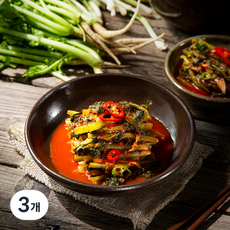 장군차김치 진경 열무김치, 1.5kg, 3개