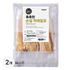 마켓밀러 촉촉한 손질 먹태알포, 200g, 2개