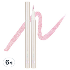 홀리카홀리카 글리츠 아이라이너 0.55g, 02 페어리티어, 6개