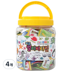 헬퍼장 키즈멀티 비타민 츄어블, 300정, 4개