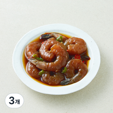 초록햇살 와사비 간장 깐새우장, 300g, 3개