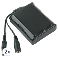 컴스 18650 충전지 팩Y자형 DC12V 2.6Ah 3.7V 2600mA 3ea LC3095, 2개, 1개입