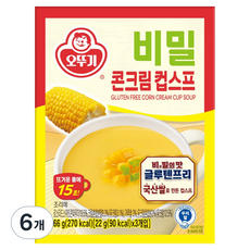 OTTOGI 不倒翁 秘密濃湯杯湯, 22g, 6個