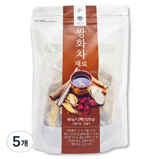 몸애조화 쌍화차재료 2p, 120g, 5개
