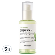 스킨푸드 아스파라거스 글루타치온 스피큘 세럼, 5개, 50ml