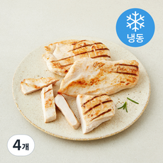 에쓰푸드 직화 치킨 가슴살 (냉동), 500g, 4개, 1개입