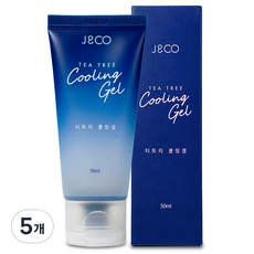 제이앤코 티트리 쿨링겔, 50ml, 5개