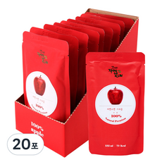 더자연스런 자연스런사과즙, 132ml, 20포