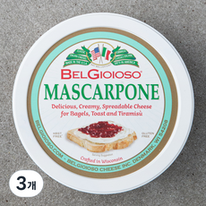 벨지오 마스카포네, 226g, 1개입, 3개