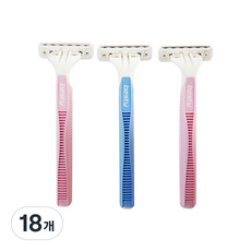 다크니스 페이스 바디 면도기 랜덤발송, 1개입, 18개