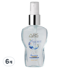 아리스 시크릿 드림 바디미스트, 6개, 50ml