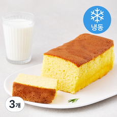 브로드카세 쌀카스테라 (냉동), 230g, 3개