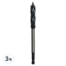 StanMan 六角柄木工用鑽頭 165 x 12 mm, 3個