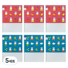 미피 영어노트 2종 x 3p 세트, 혼합색상, 5세트