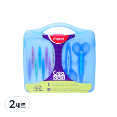 Maped 花邊剪刀 601010 10件組 剪刀2入, 隨機出貨, 2套