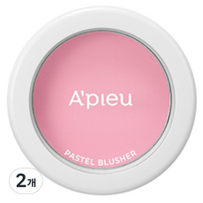 어퓨 파스텔 블러셔 4.3g, PK10 Berry Pink, 2개