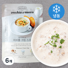 베키아에누보 머쉬룸 크림 스프 (냉동), 180g, 6개