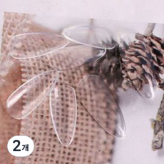 美甲用人工指甲透明片 尖指甲 500入, 單色, 2個