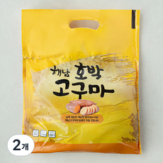 맛젤 해남 호박고구마, 1.5kg(상), 2개
