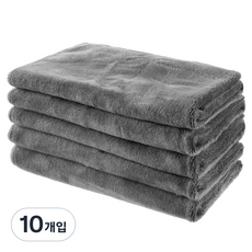 comet 柔軟超細纖維雙面吸水巾 小型 30 x 40 cm, 灰色, 10個