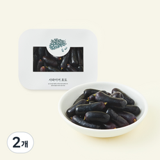 바로먹는 사파이어포도, 500g, 2개