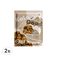 Oat+ 燕麥一口酥 杏仁麵茶 古早味濃郁滋味, 50g, 2包