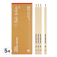 아이비스 자연목 연필 세트 B, 혼합색상, 150개