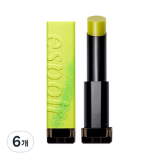 에스쁘아 노웨어 모이스트 립케어 밤, 네이키드, 4.5g, 6개