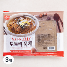 맑은물에 도토리묵채, 2kg, 1개입, 3개