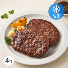 포천장인 갈비 함박스테이크 (냉동), 400g, 4개